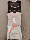 Lot de trois pyjamas - 9 mois