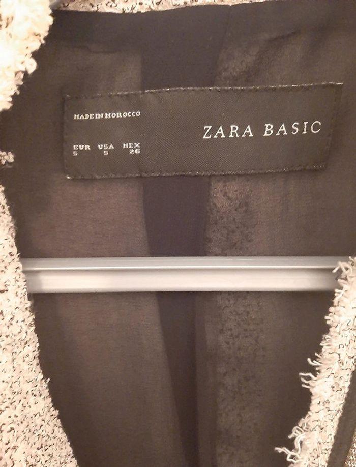 tailleurs pieces separee Zara Basic gris taille S - photo numéro 5