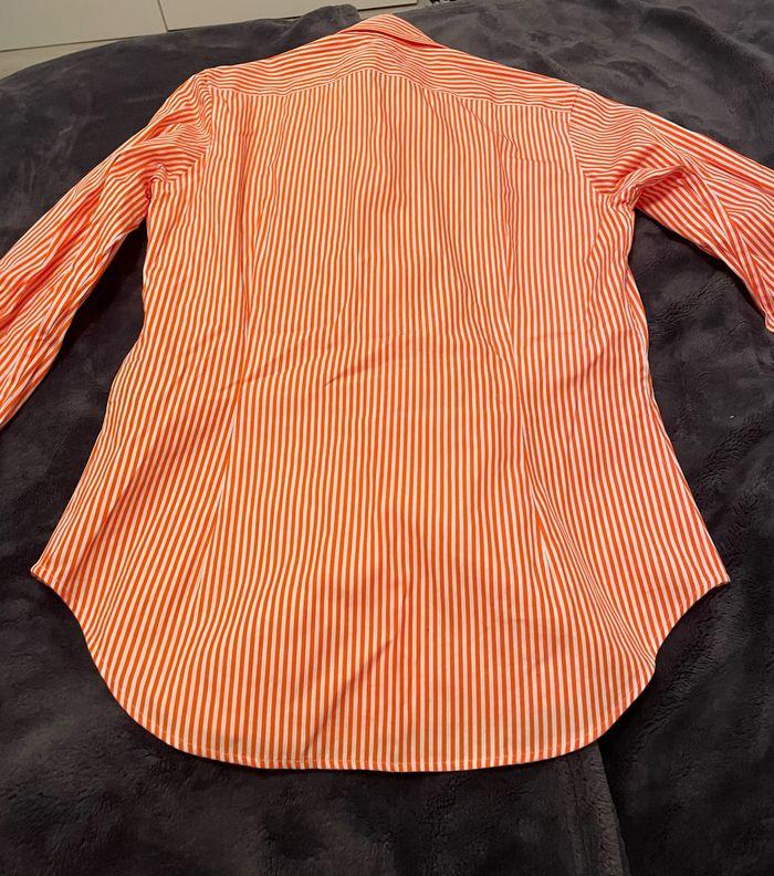 Chemise Ralph Lauren à rayures orange - photo numéro 3