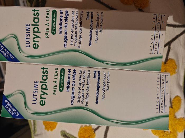 Lot de 2 tubes de crème eryplast neufs - photo numéro 1