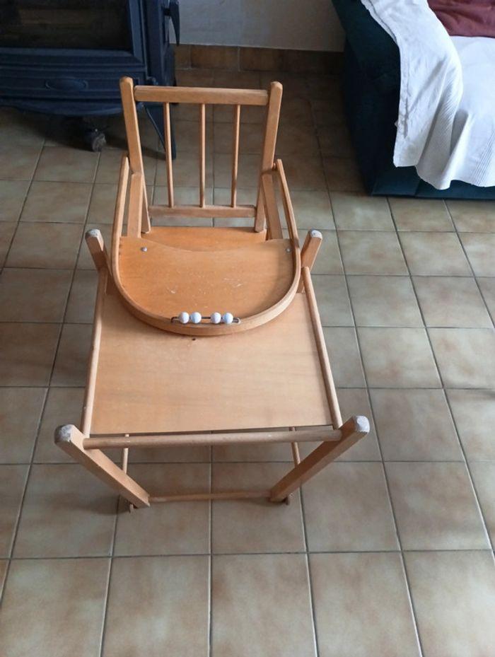 Chaise haute Combelle - pas d'envoi - - photo numéro 5