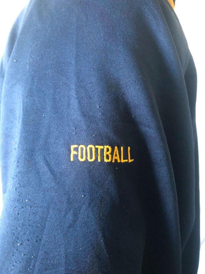 Veste Nike sport Football vintage Australia brodé & imprimé bleu marine / jaune L - photo numéro 5