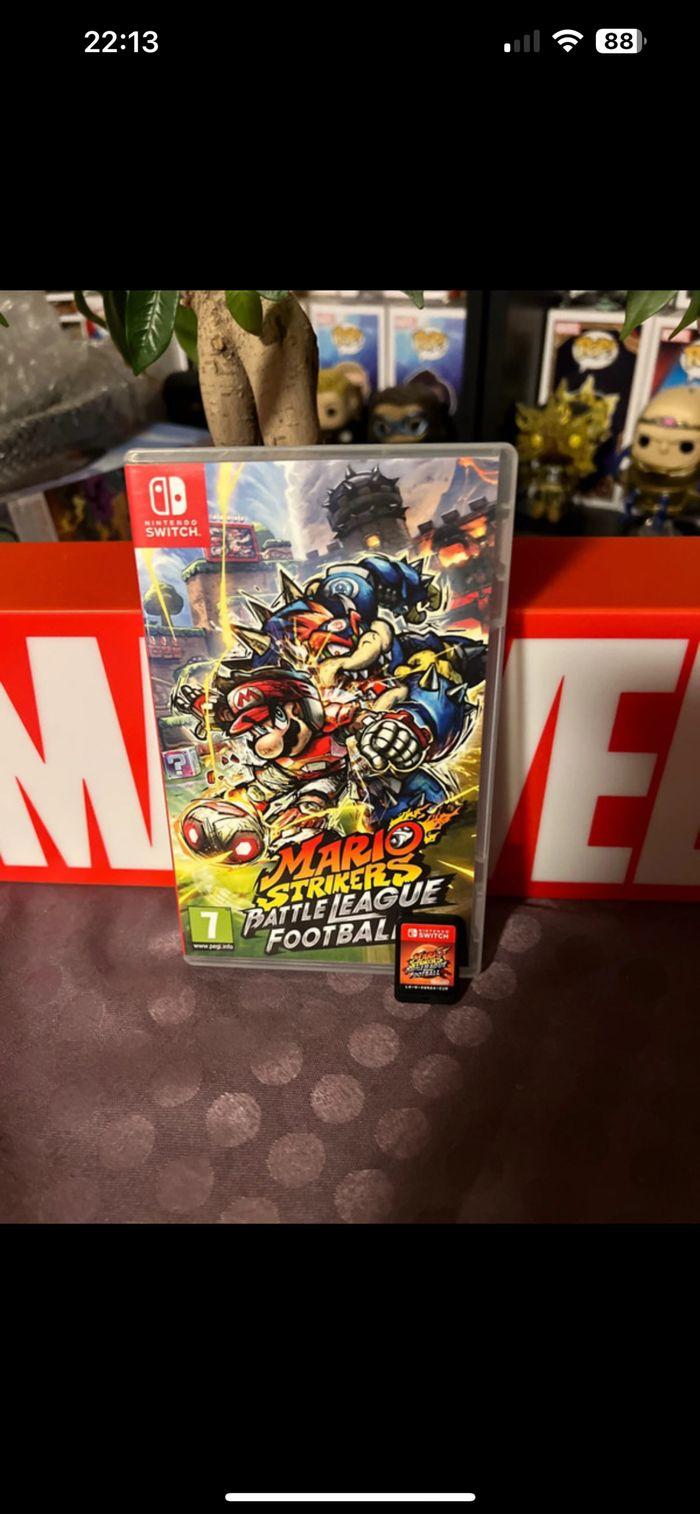 Jeu Nintendo Switch Mario strikers - photo numéro 1