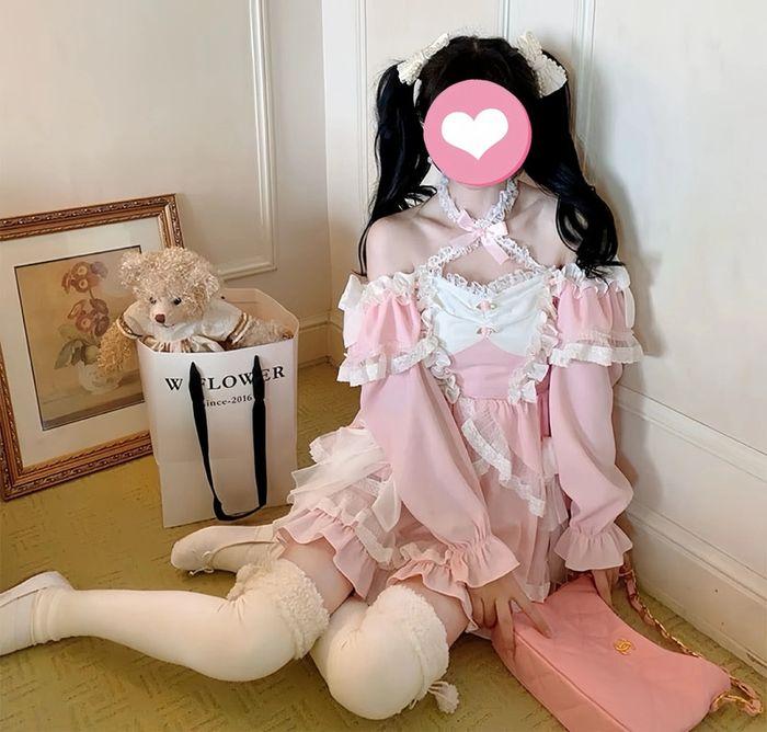 Robe Pink Princesse Barbie Lolita Cosplay Cute Kawaii - photo numéro 11