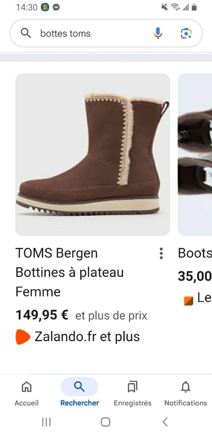 Bottes toms taille 39 - photo numéro 3