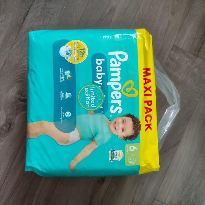 Maxi couche pampers taille 06 - photo numéro 1