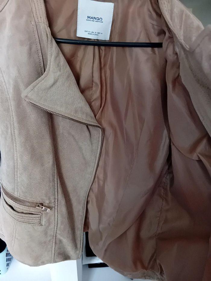 Veste Mango en Daim taille 38 - photo numéro 2