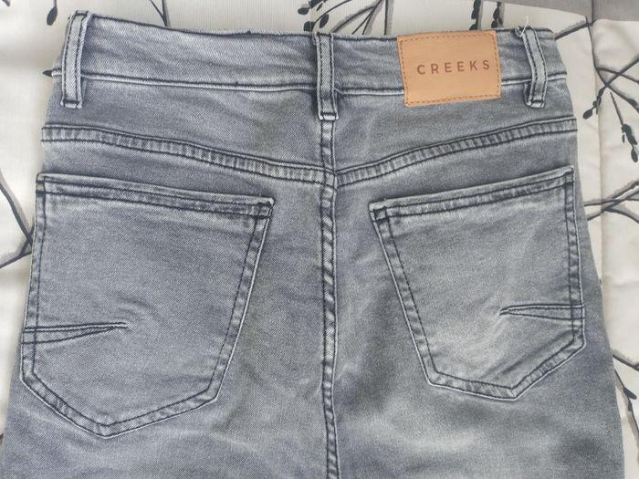 Jeans Creeks taille 34 gris - photo numéro 4