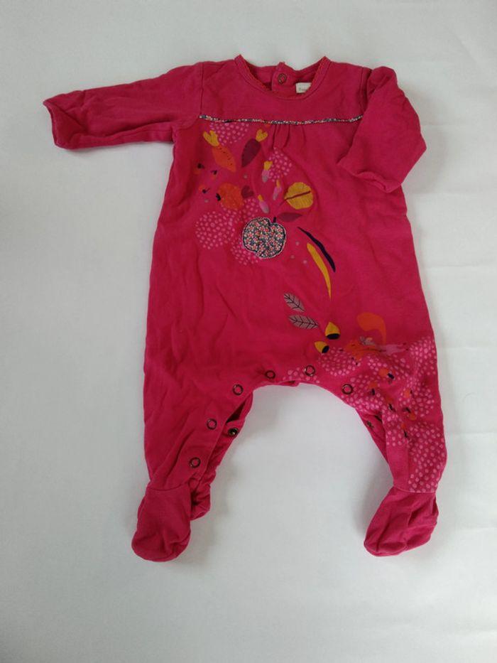 lot de 3 pyjamas léger fille 3 mois 59-60cm - photo numéro 4