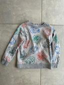 Pull Kenzo gris 6 ans