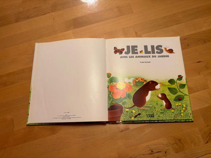 Livre enfant - Je lis avec les animaux du jardin - photo numéro 6