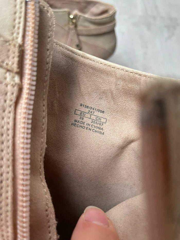 Bottines beige stradivarius - photo numéro 7