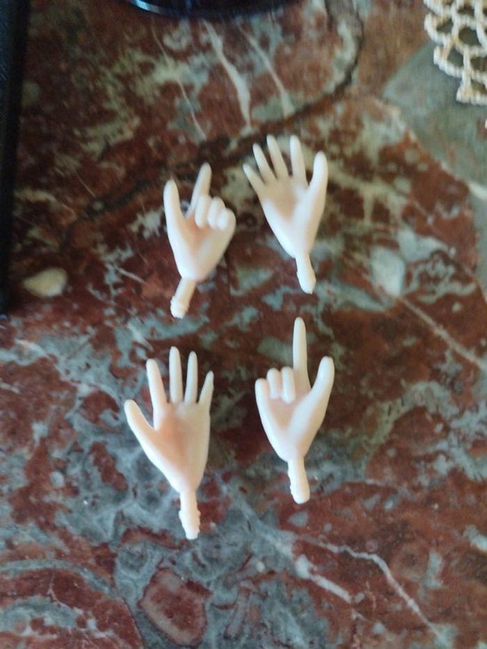 Lot 2 paires mains hands poupée doll Blythe - photo numéro 12