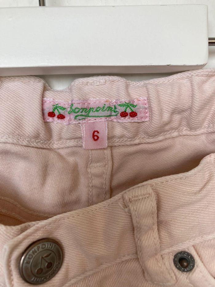 Bonpoint short rose 6 ans - photo numéro 3