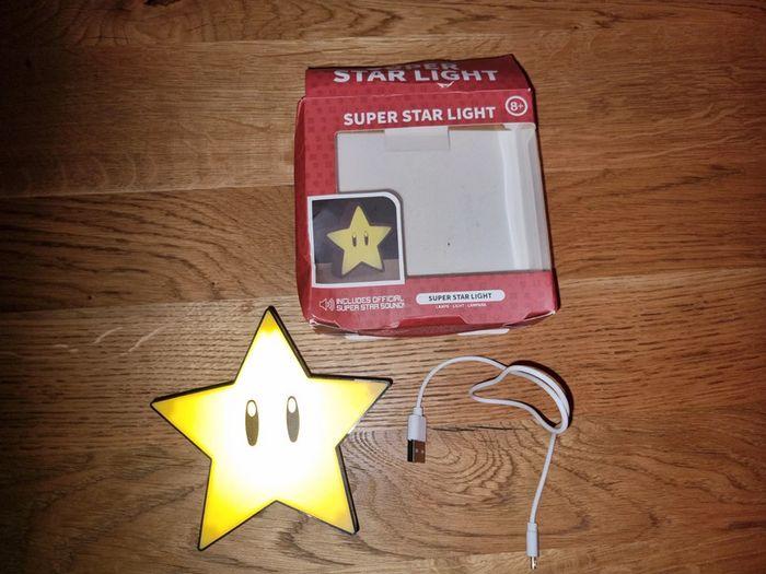 Veilleuse usb étoile super mario sonore - photo numéro 1