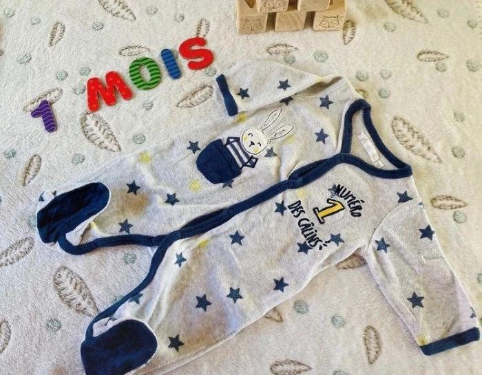 Pyjama bébé garçon 1 mois - photo numéro 1