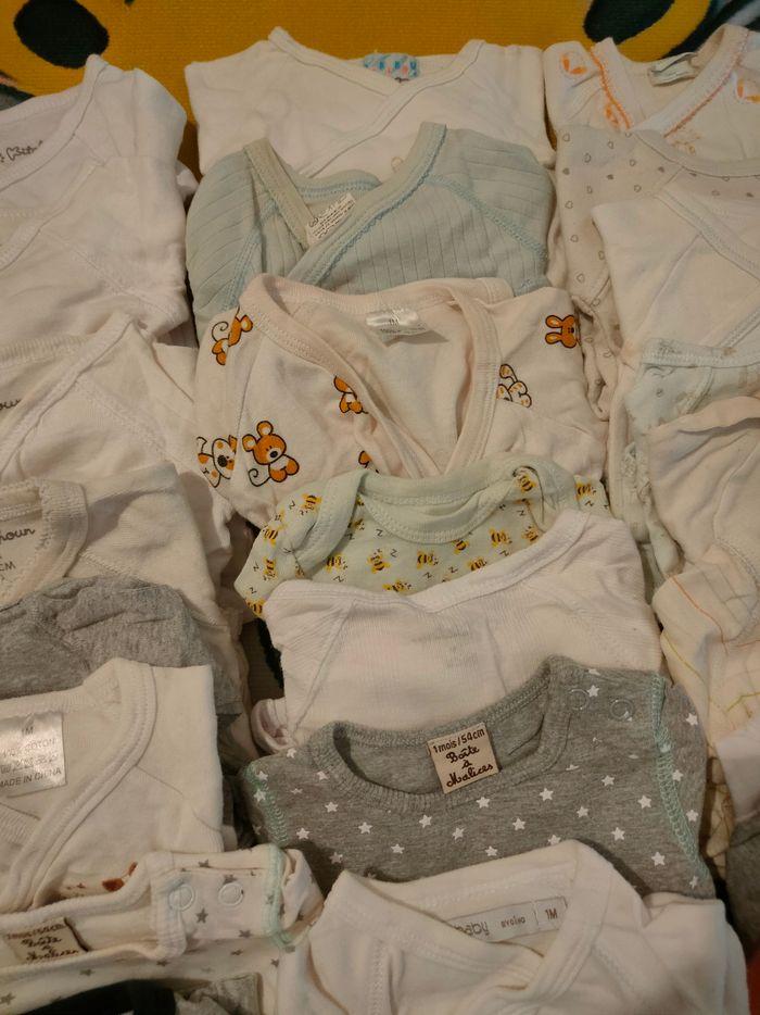 Lot de body bébé garçon 25 pièces en taille 1 mois - photo numéro 5