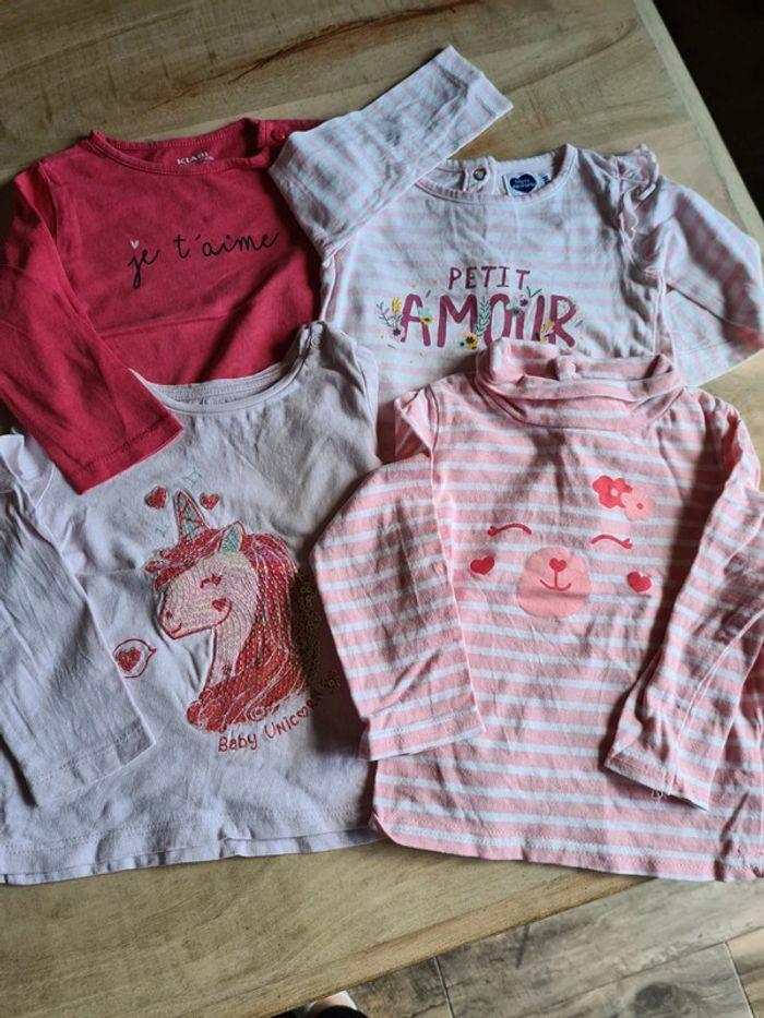 Lot de 4 tee-shirts - photo numéro 1