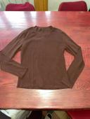 Petit pull marron taille L