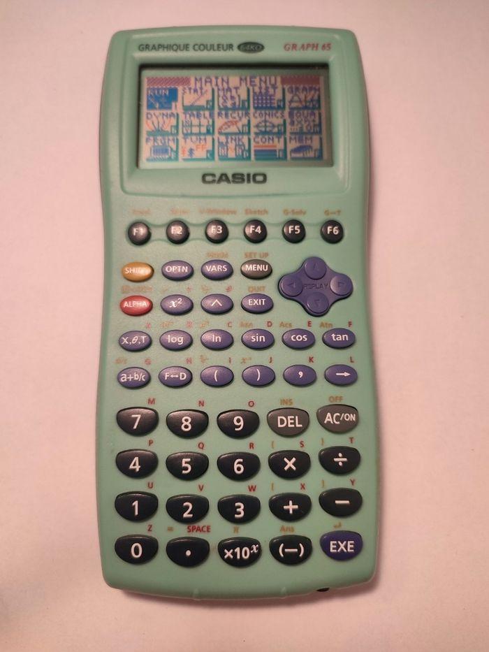 Casio graph 65 calculatrice graphique - photo numéro 1