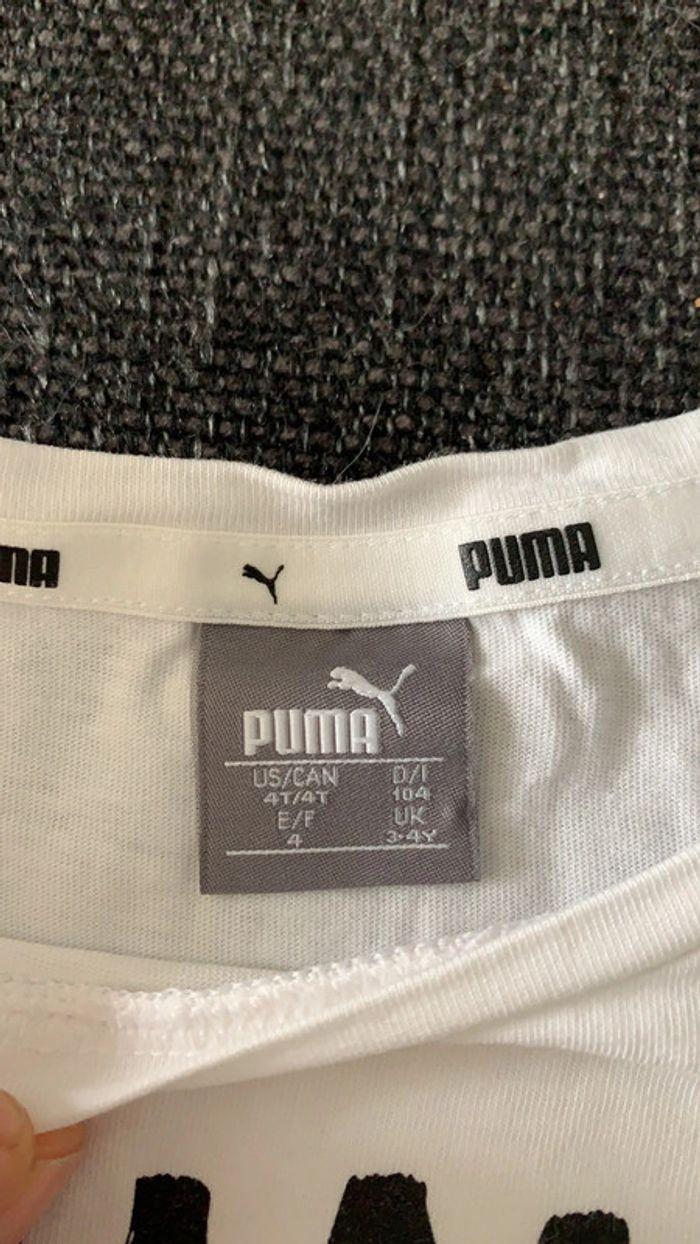 Tee shirt puma, 4 ans, en bon état - photo numéro 3