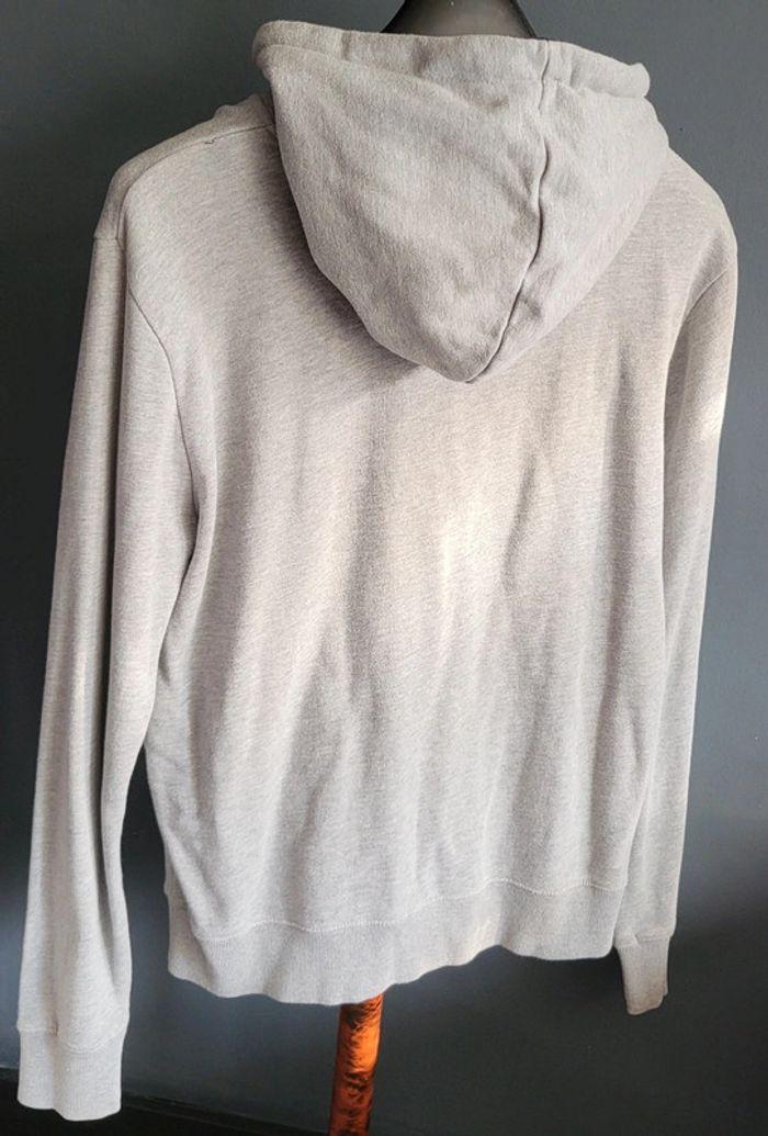 Sweat à capuche gris American Eagle homme taille XL en très bon état - photo numéro 7