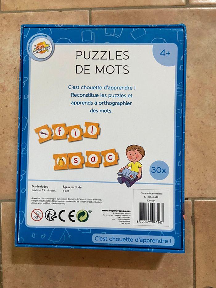 Puzzle des mots - photo numéro 2