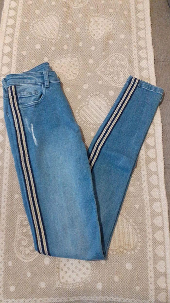 pantalon bleu taille 36 - photo numéro 2