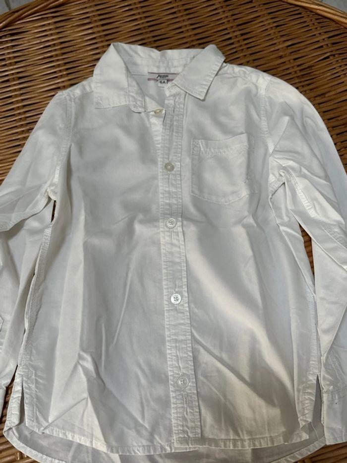 Chemise blanche Jacadi 6 ans - photo numéro 2