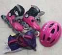 Lot de rollers-protections-casque taille 32/34