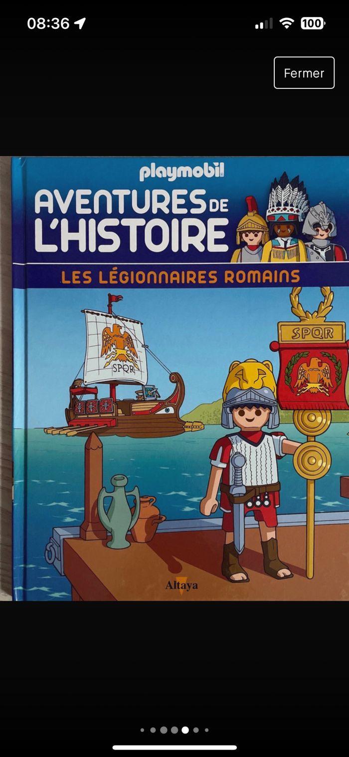 Lot de 8 livres Playmobil - Aventures de l’histoire - photo numéro 5