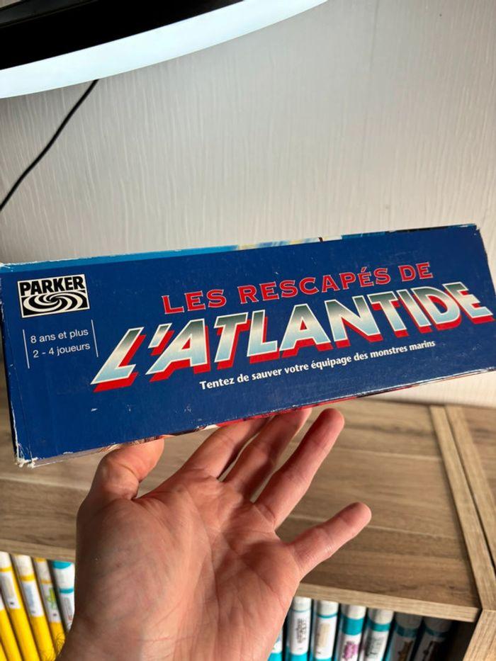 Jeux de société jeux de plateau vintage , les rescapés de l’Atlantide , Parker - photo numéro 2