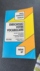 Enrichissez votre vocabulaire