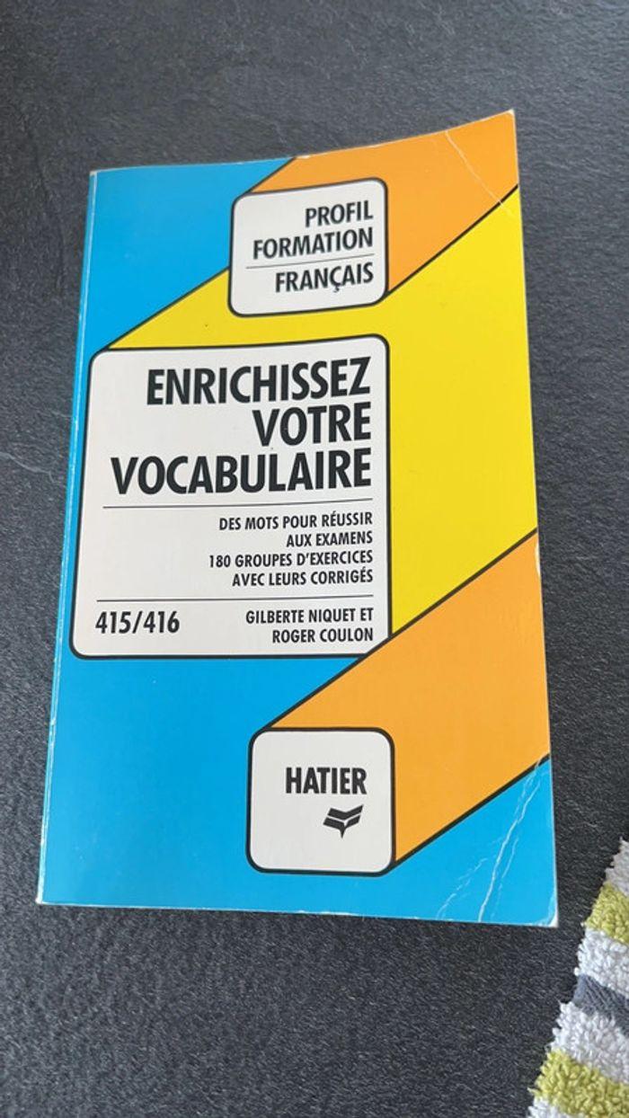 Enrichissez votre vocabulaire - photo numéro 1