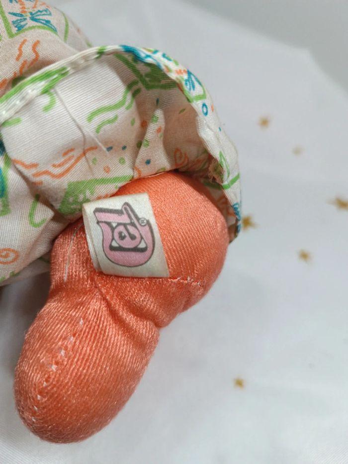 Petite 80 little poupée poupon doll bébé baby orange chapeau laine vert cel maesa Nifa valencia - photo numéro 6