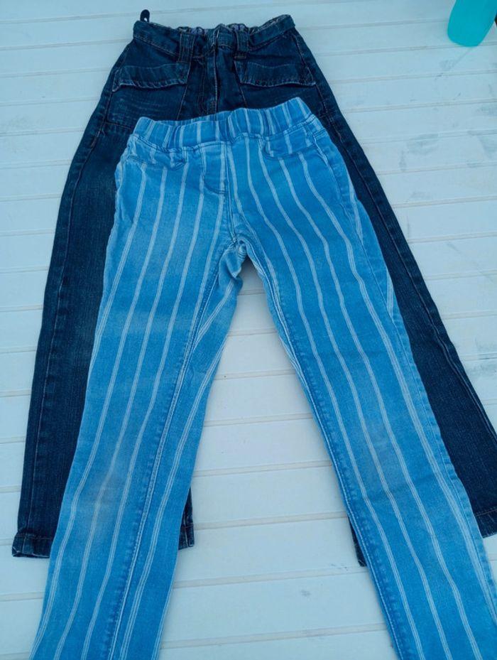 Lot de 2 pantalons de taille 7ans - photo numéro 1