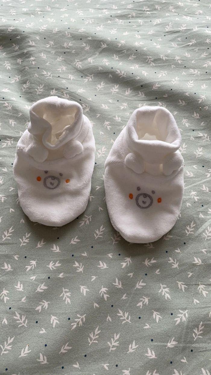 Chaussons bebe naissance Sergent Major - photo numéro 1