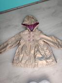 Manteau imperméable fille. Taille 6 ans