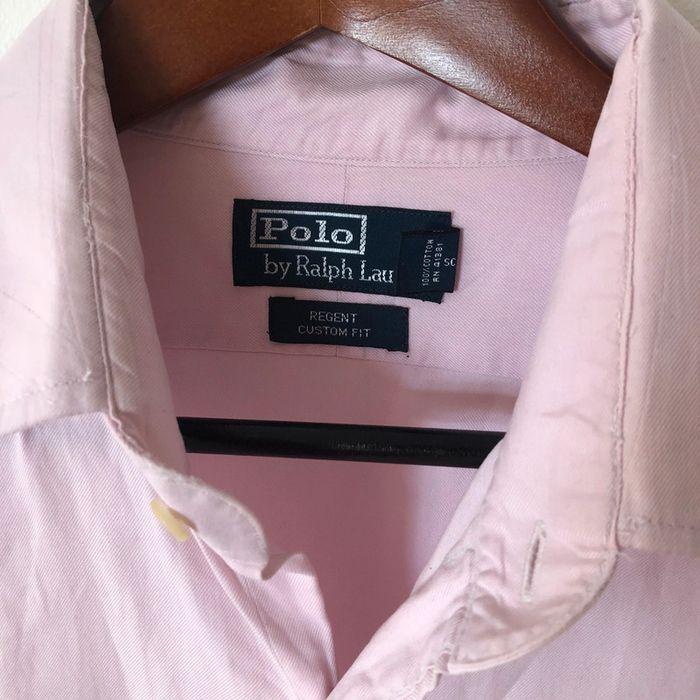 Chemise Ralph Lauren Rose - Custom Fit - Taille XL - photo numéro 2