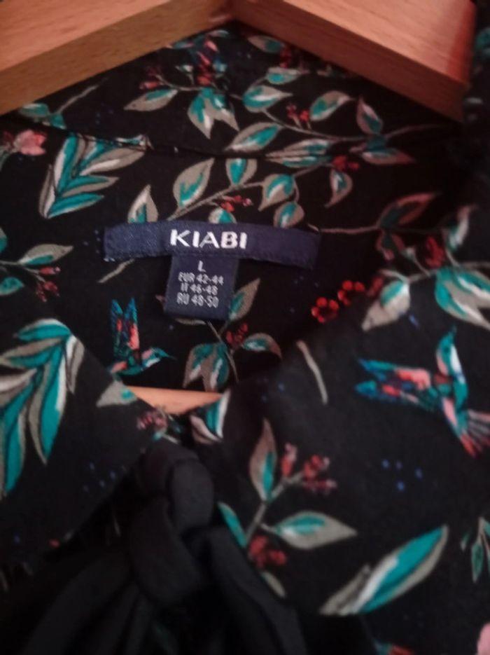 Chemisier Kiabi Taille 42 noir - photo numéro 7