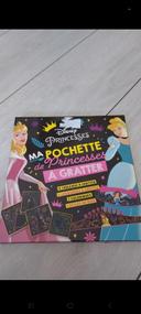 Pochette princesse  à gratter Dysney