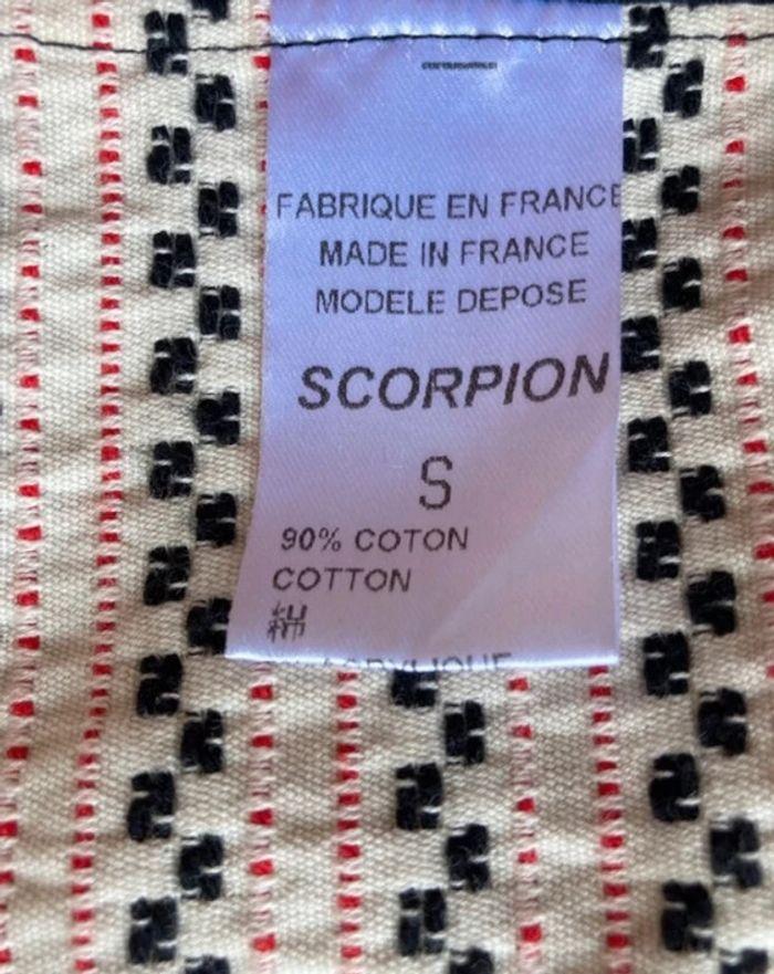 Veste mi-longue Toupy Paris modèle Scorpion en très bon état - taille S - photo numéro 8