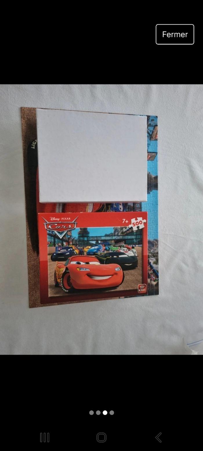 Puzzle Cars Disney 500 pieces - photo numéro 2