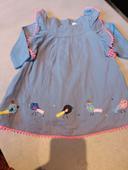 Robe Catimini 9 mois oiseaux