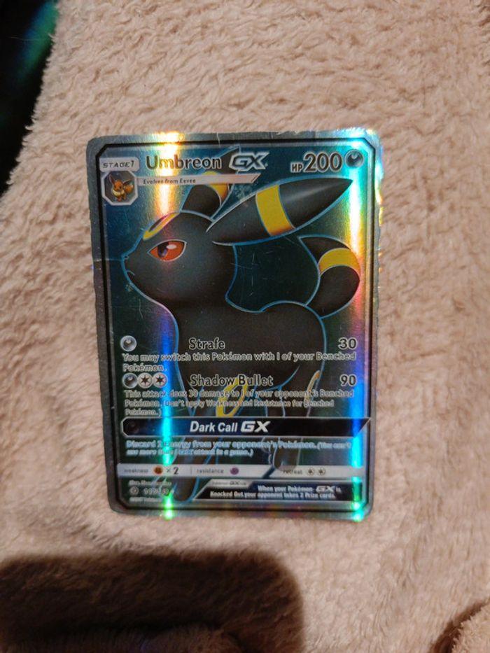 Umbreon GX 142/149 - photo numéro 1