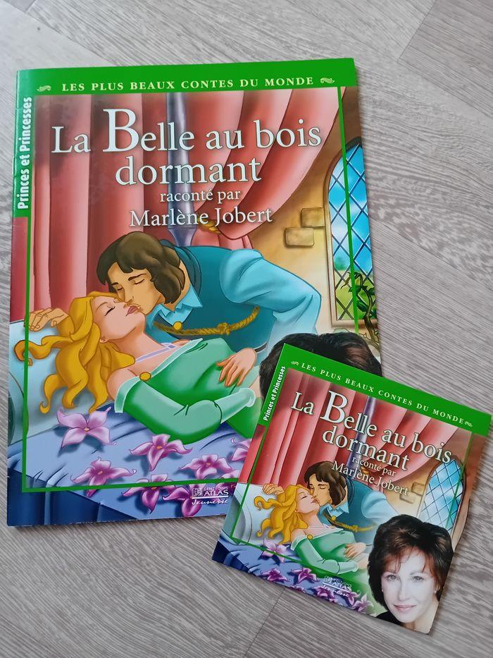 Livre la belle au bois dormant raconté par marlene jobert - photo numéro 1