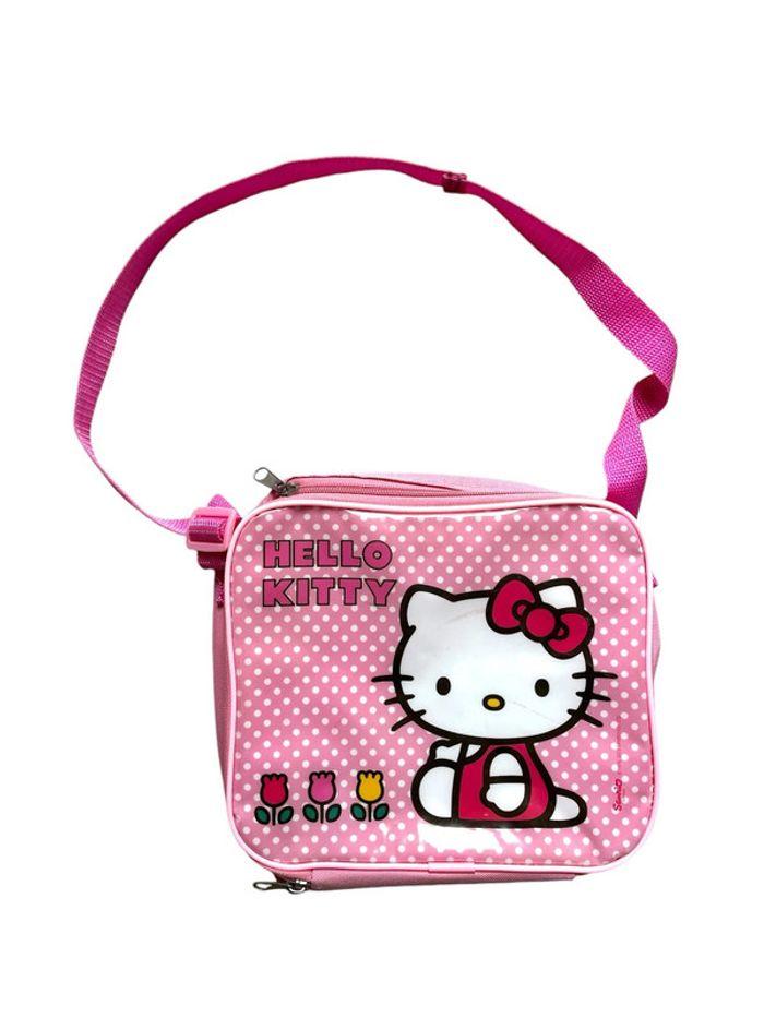 🌺 Adorable petit sac Hello Kitty avec une face transparente pour voir tout ses secrets - photo numéro 1