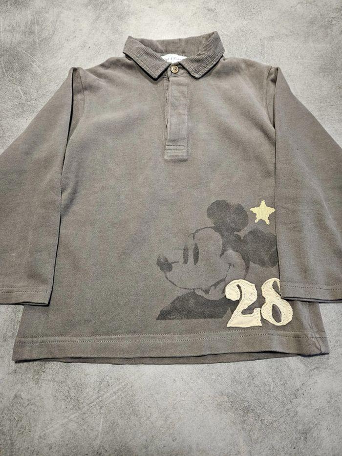 Chemise à manches longues hiver garçon - marron - 5 ans - Walt Disney - photo numéro 1