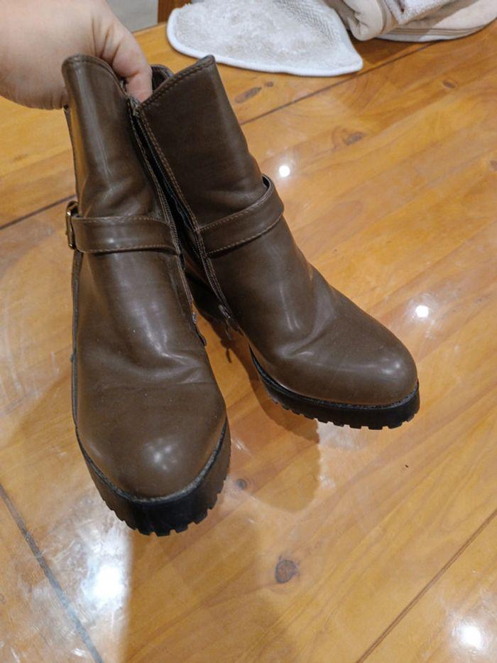 Bottines compensées - photo numéro 3