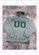 👕 Sweat à capuche Veste University Rare Vintage y2k 90s 2000s Oregon Gris Taille M 👕